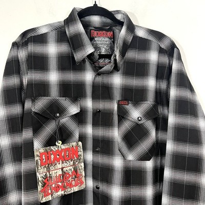 Dixxon Flannel Co. Suicidal Tendencies Button Snap Front Shirt