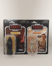 Star Wars Force Awakens Rey and Kylo Ren Vintage Collection