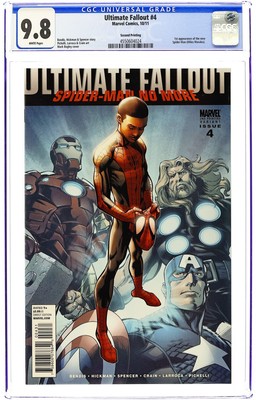 Ultimate Fallout #4C Bagley Variante 2. Auflage CGC 9.8 2011 4550604024