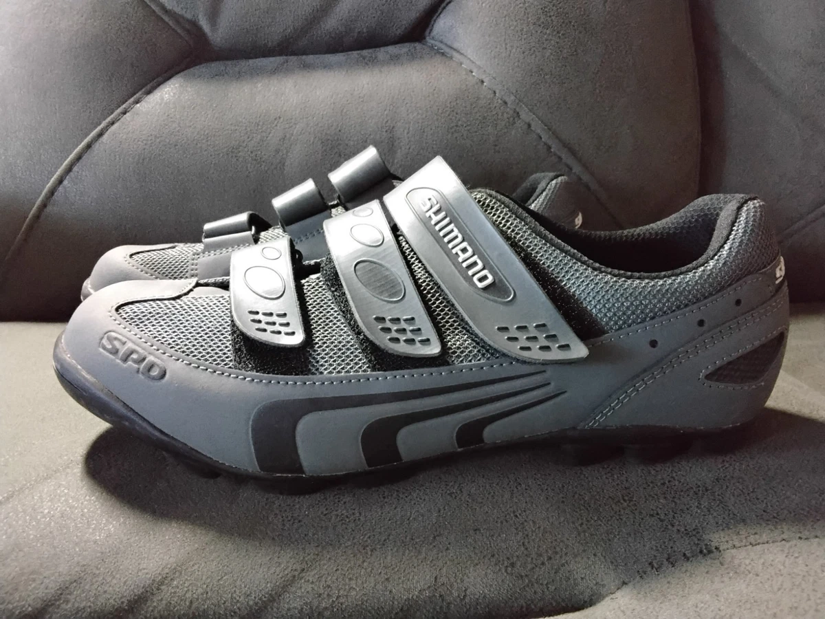 Chaussures Shimano ME2 VTT – Noir/blanc, 41 EUR, Homme, Crampons Métal 2 Trous, Occasion