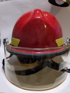 MSA Fire Helmet Firefighter Fireman Miner Model 697052 Model G Year 1996