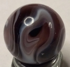 Vintage CAC Christensen Agate Slag Marble .61" Mint Condition 126.062