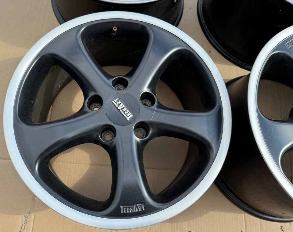 Porsche 993 996 997 TECHART BBS FORMULA 18 Felgen 18 Zoll R18 8.5J 10.5J Wheels - Bild 3 von 4