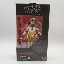 Star Wars 6 Inch Figure Black Series 104 Clone Commander Bly New Factory Sealed
