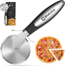 Premium Pizza Cutter, Multi Purpose Stainless Steel Pizza Cutter Wheel