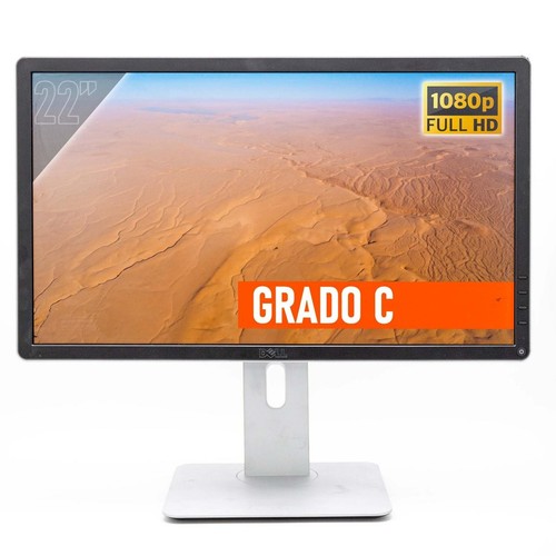Dell P2214HB Monitor LCD 22 Pollici FHD – LED, VGA, DVI, DisplayPort, USB, Usato Ma Funzionante