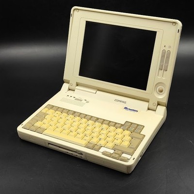 Compaq LTE Elite 4/75C Vintage Computer - Nicht Funktionstüchtig