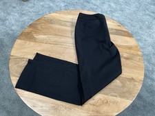 Anne Klein Women  s Black Dress Pants  Front Zip  Pockets  Size 8