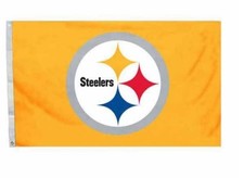 Pittsburgh Steelers3x5 ft Flag Banner NFL Football Free Shipping