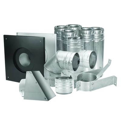 Duravent 3 In. Pellet Vent Kit Stainless