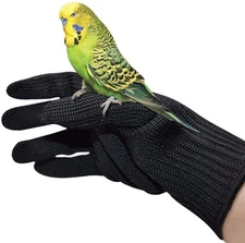 alfyng Bird Training Anti-Bite Gloves, Small Animal Handling Gloves, Chewing ...