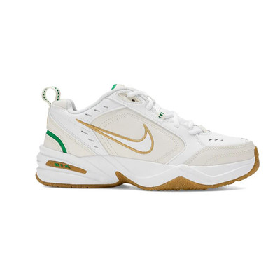 Nike AIR MONARCH IV Men's White Blue 103 Walking Shoes Medium