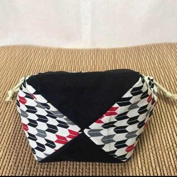 Drawstring bag “Japanese pattern arrowhead” - image 4