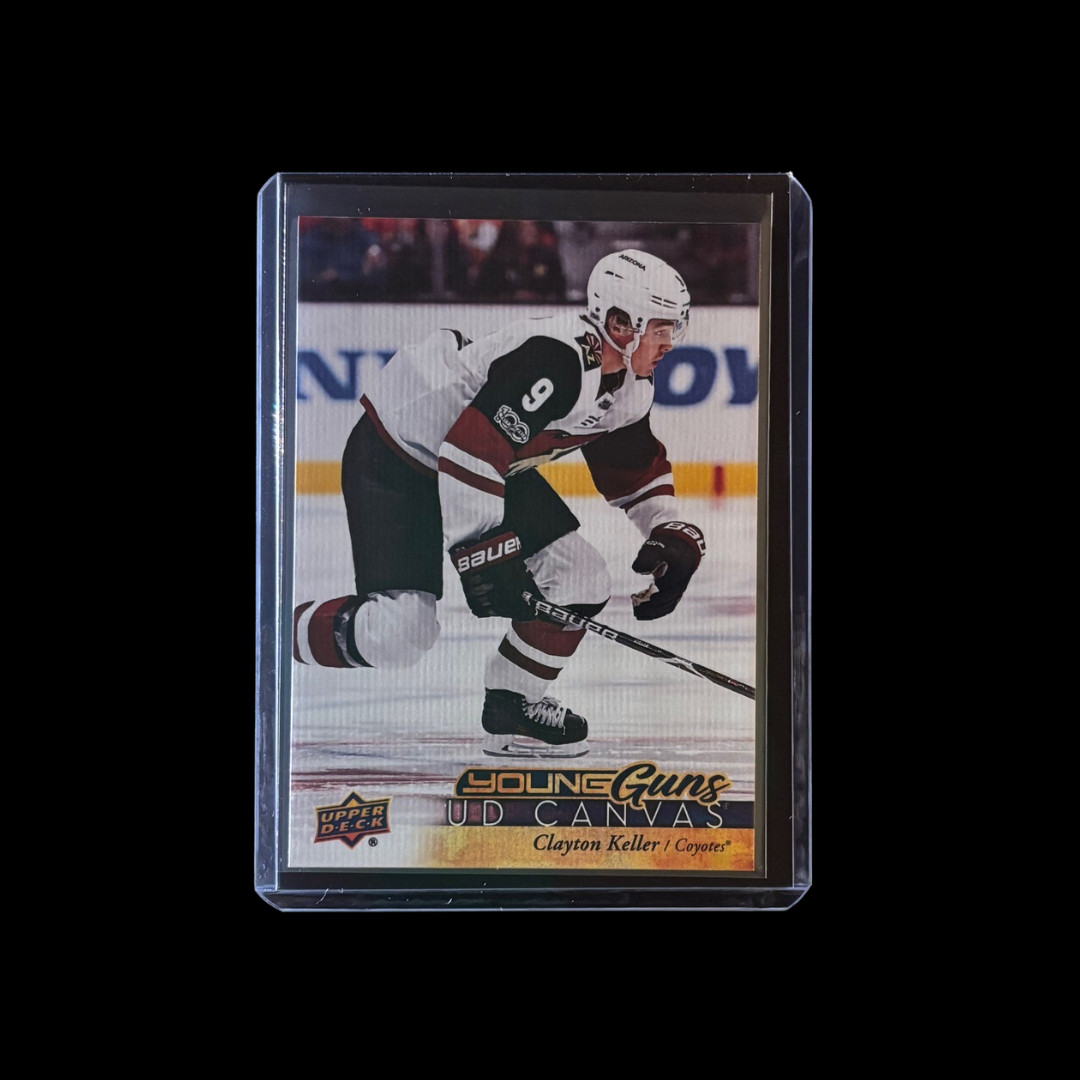 2017-18 Upper Deck CLAYTON KELLER Young Guns Canvas Rookie Card #C110 - UTAH RC
