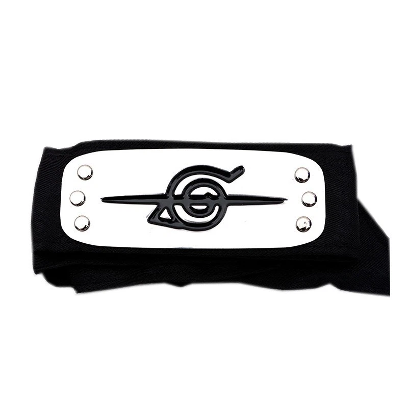 Ninja Stirnband Konoha Sasuke Hatake Kakashi Cosplay Kostüm für Naruto Fans - Bild 2 von 4