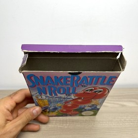Snake Rattle 'n' Roll Mattel per Nintendo NES COMPLETO -  PAL A GBR