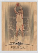 2008-09 Topps Hardwood Wood 275/299 Luis Scola #19 0a1