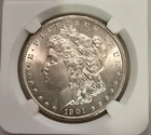1901-O New Orleans Morgan Silver, Brilliant, Uncirculated!