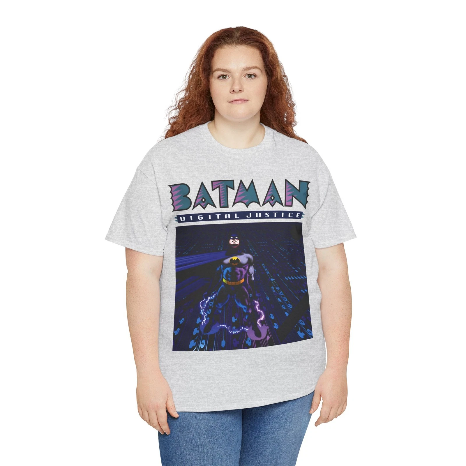 Batman Digital Justice T-Shirt - Pepe Moreno Computer Art - DC Comics