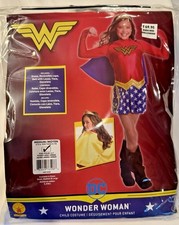 Rubies DC Wonder Woman Halloween Costume Child Size Medium 8-10
