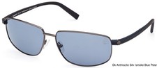 Timberland TB9325 08D Gunmetal Aviator Sunglasses Polarized Frame 65-15-150
