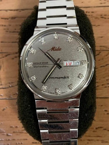 Mido Ocean Star Commander 8269 Vintage Swiss Men’s Watch +5 Se...