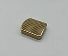 1983 - 2005 Harley BRASS rear brake pedal cover pad chopper bobber _ diy008