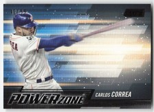 2018 Stadium Club Power Zone Black /99 Carlos Correa #PZ-CC Houston Astros