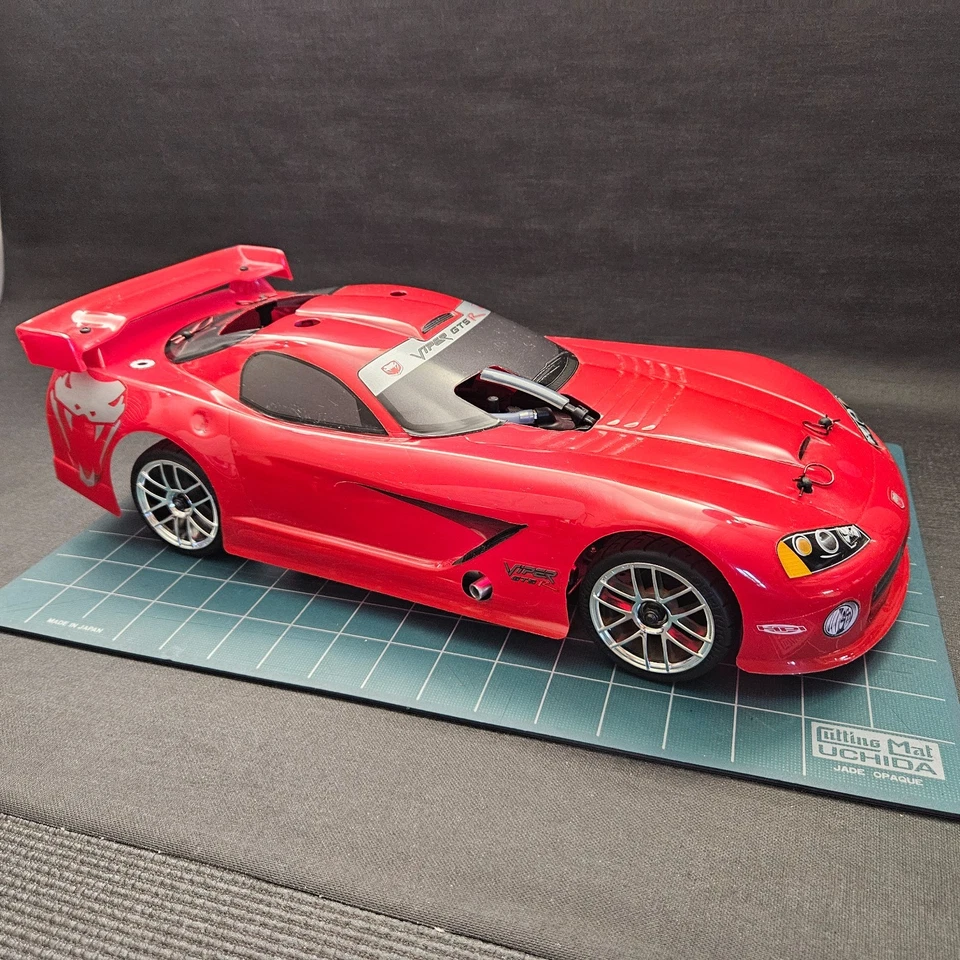 HPI RACING RS4 RTR 3 EVO NITRO 4WD 2-Speed  Dodge Viper GTS-R Painted Body 1/10 - Image 2 of 4