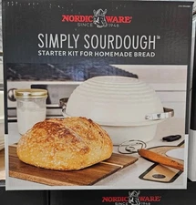 Nordic Ware Simply Sourdough Starter Kit For HomeMade Bread , Christmas Present 