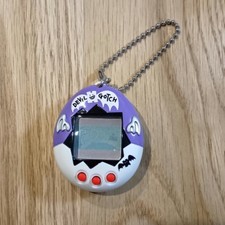 Bandai Devilgotchi Tamagotchi Purple White Vintage Japan Used Retro Monster Rare