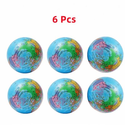 Weicher Globus Spielzeug Stress Relief Weltkarte Squeeze Ball Kinder Erwachsene