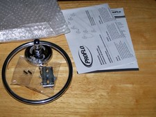 PROFLO PF6751CP Polished Chrome 6" Wall Mount Bathroom Towel Ring NEW NO BOX
