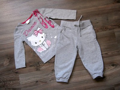Hose + Oberteil mit Hello Kitty,  Gr. 86