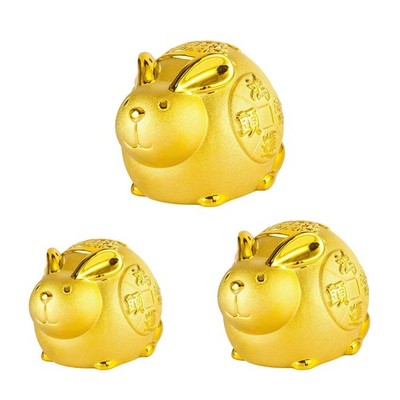 Lucky Rabbit Sparschwein-Sammlung, süß für Wohnzimmer, Ferienhaus,