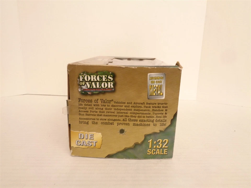 2007 Unimax Forces of Valor U.K. WWII M3 Grant Tank Diecast Vehicle MIP - Image 3 of 4