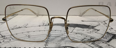 Ray Ban BR1971 001/5F 54-19-145 2F Gold Tone Evolve Photochromic Sunglasses