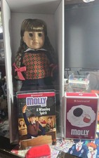 American Girl Doll Molly With Book And Accessories Set Brand New/Sealed