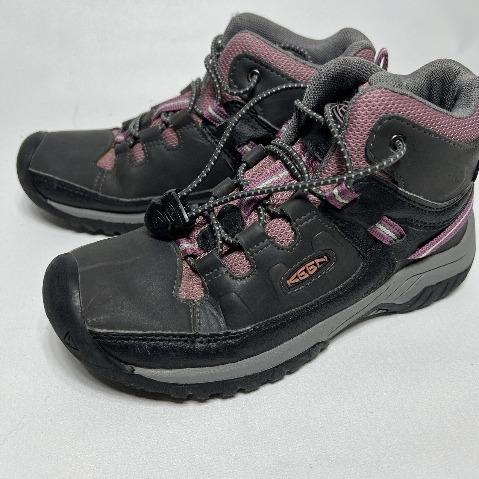 KEEN Targhee nero rosa bambino taglia 2