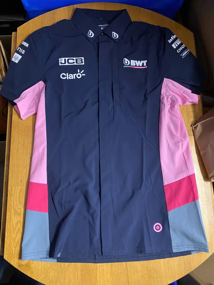 Racing Point F1 Team Official Polo Shirt Formula One F1 Men s Size
