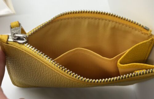 Coach Damen-Münzbörse/Kreditkartenausweisetui Leder senfgelb - Bild 7 von 12
