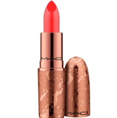 MAC Luster Lipstick CANNES DO! Shade Full Size 0.10 oz NIB Summer Bronzer Col.