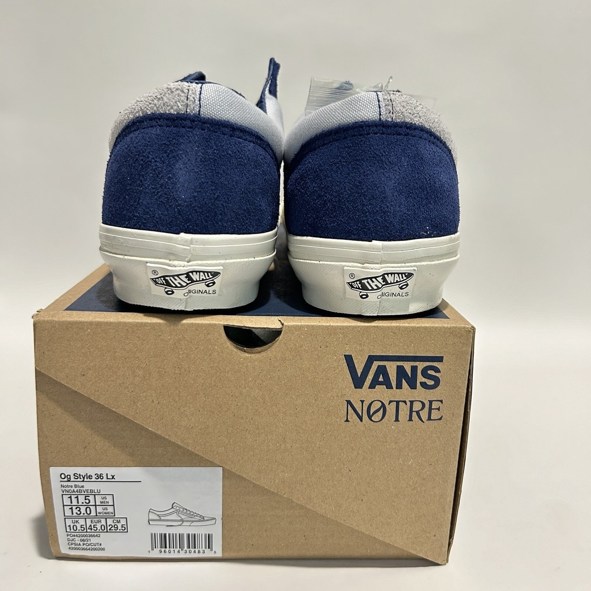 Vans Vault x Notre Old Style 36 LX “Tea Blue” Men’s New