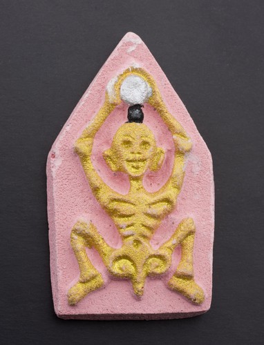 Amulette Thaï Kuman Thong – Poupée Vaudou Avec Yant, 8.2 Cm, Rituel ésotérique