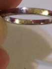 ROUND WHITE BROWN MOISSANITE 1.75 CTS. 925 SOLID SILVER RING SIZE 7 — photo 3