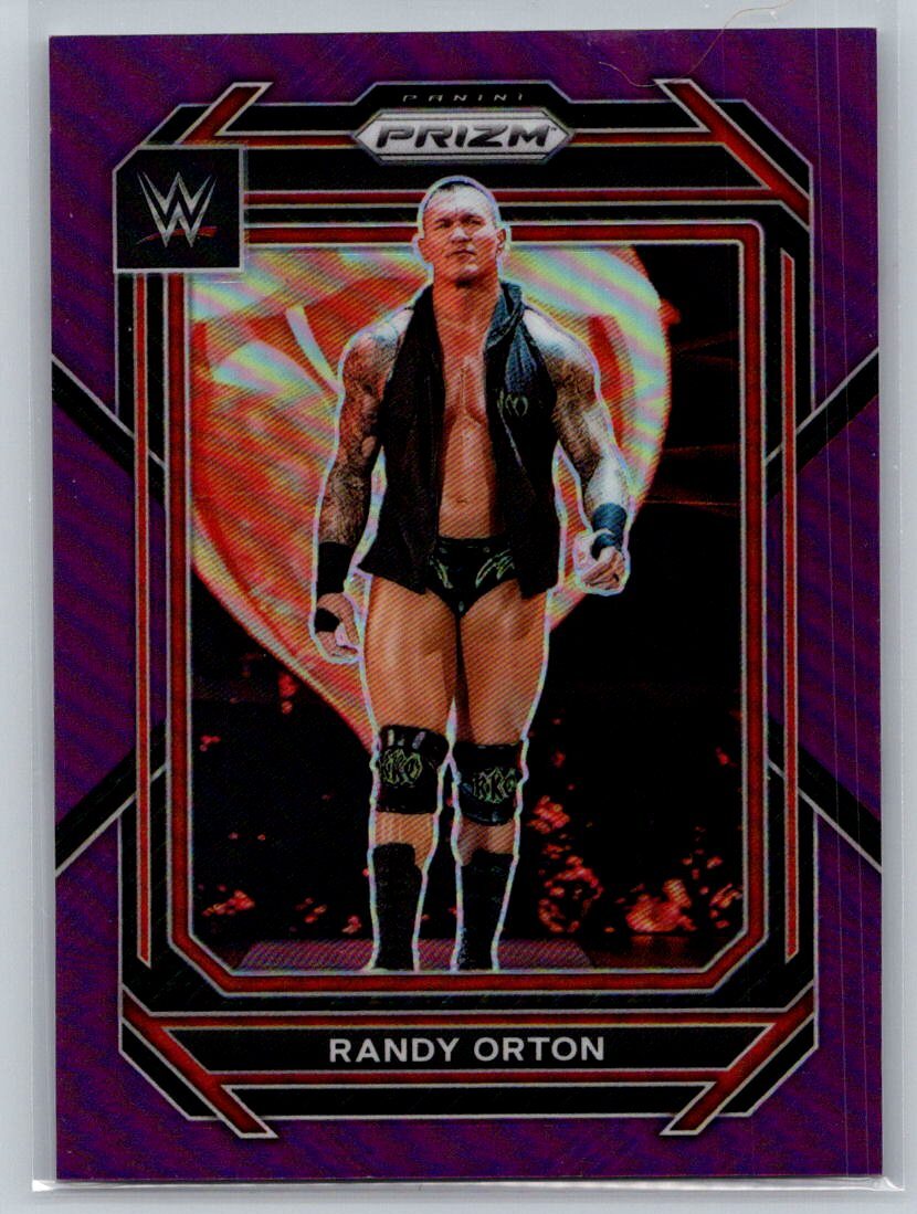 2023 Panini Prizm #200 Randy Orton Purple Prizm 047/149 WWE
