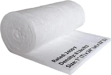 Ceramic Fiber Blanket 2400F 8# High Temp Thermal Insulation 1"x24"x32"