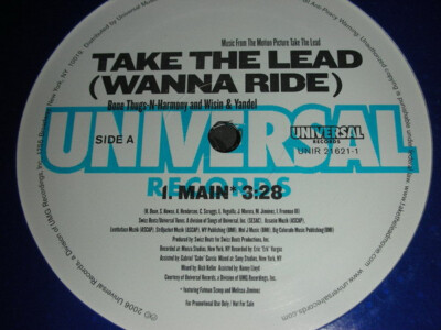 Bone Thugs-N-Harmony - Take The Lead (Wanna Ride) / VG+ / 12'''', Promo