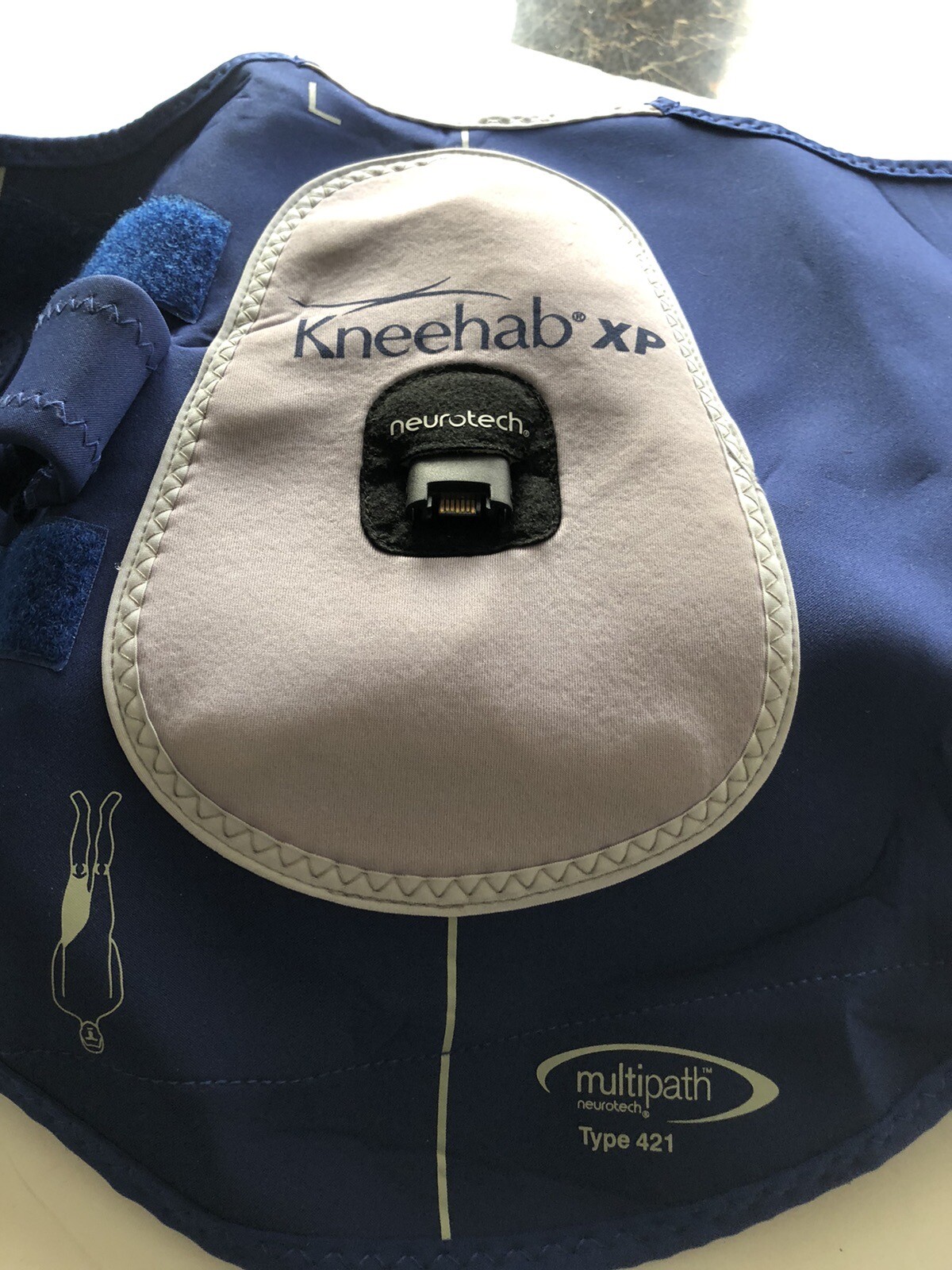 Neurotech Kneehab XP Complete Quadricep Therapy Unit w/Gel Pads ML