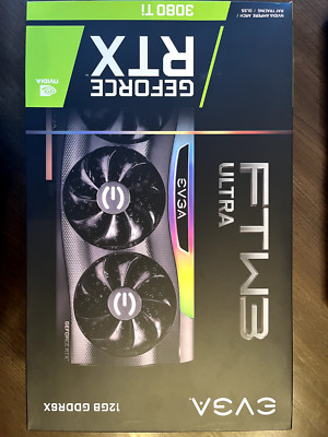 EVGA GeForce RTX 3080 Ti FTW3 ULTRA 12GB GDDR6X GPU   Working Great!
